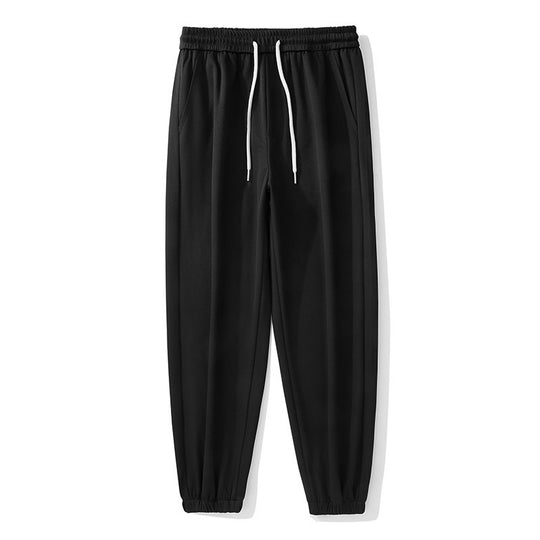 Herren Locker sitzende Sweatpants mit Elastikbund, Tunnelzug und Saumbündchen Nord Taschen