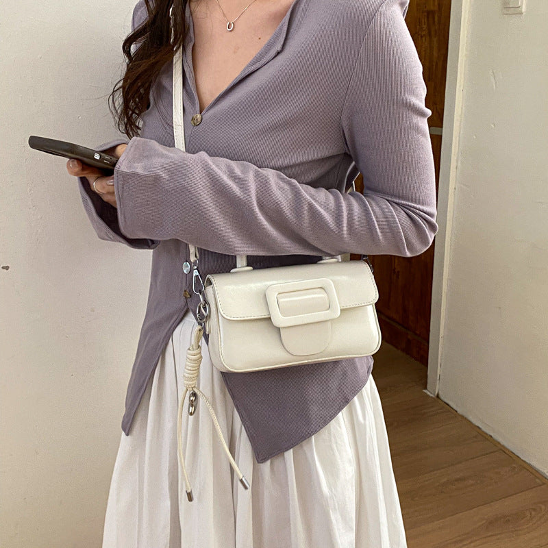 Damen Mini-Handtasche mit dekorativem Schnappverschluss Nord Taschen