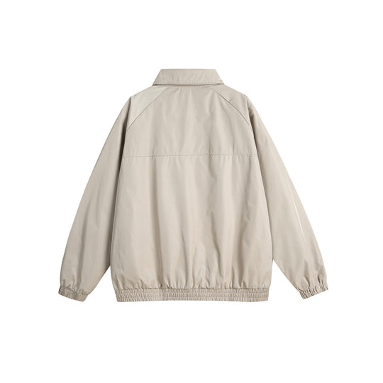 Unisex Boxy-Übergangsblouson mit Stehkragen und elastischem Saum Nord Taschen