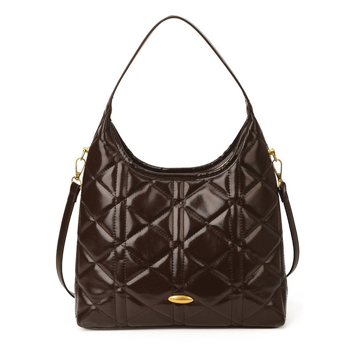 Damen Hobo-Tasche mit eleganter Steppung und praktischen Fächern Nord Taschen