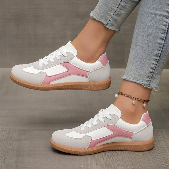 Damen Sportliche Sneakers mit atmungsaktivem Obermaterial und rutschfester Sohle