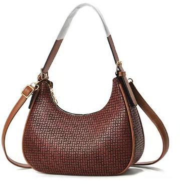 Damen Schultertasche mit strukturiertem Design und abnehmbarem Tragegurt Nord Taschen