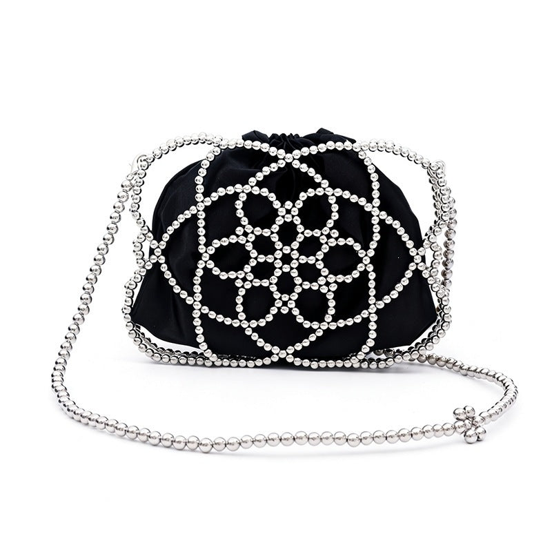 Damen Perlenbesetzte Clutch Nord Taschen