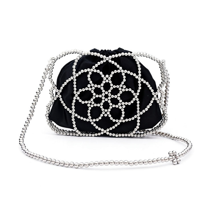 Damen Perlenbesetzte Clutch Nord Taschen