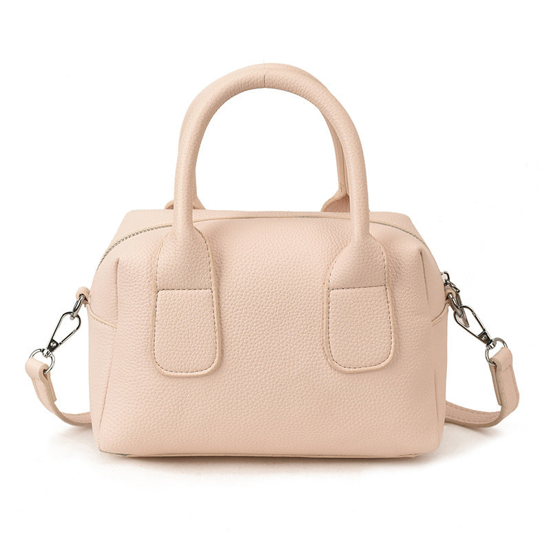 Damen strukturierte Handtasche mit abnehmbarem Schulterriemen Nord Taschen