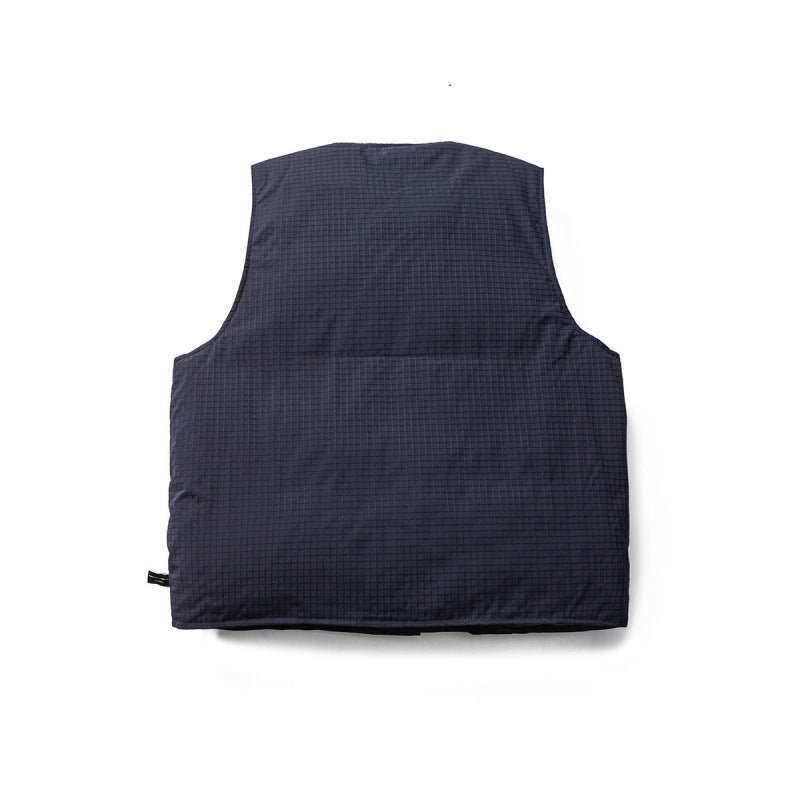 Unisex Gepolsterte Steppweste mit asymmetrischer Front und minimalistischer Silhouette Nord Taschen