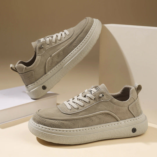 Damen Komfortable Sneakers aus hochwertigem Leder mit dämpfender Laufsohle Nord Taschen