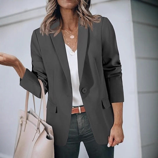 Damen Modischer Blazer mit elegantem Schnitt Nord Taschen
