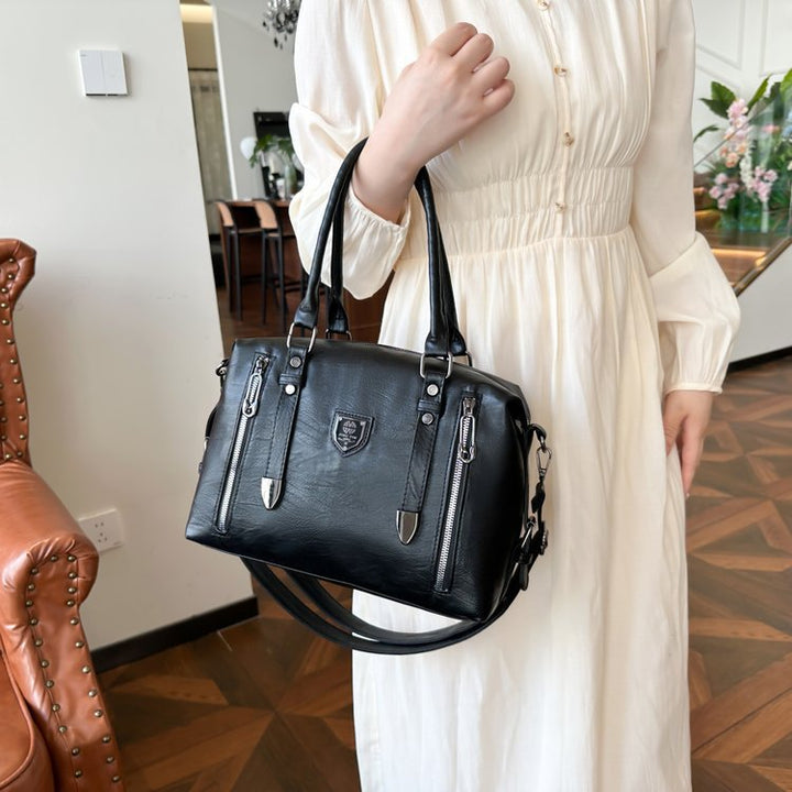 Damen elegante Handtasche mit multifunktionalen Fächern Nord Taschen