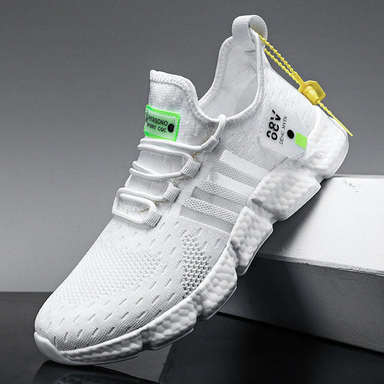 Damen Leichte und atmungsaktive Freizeitsneaker mit Flex-Sohle