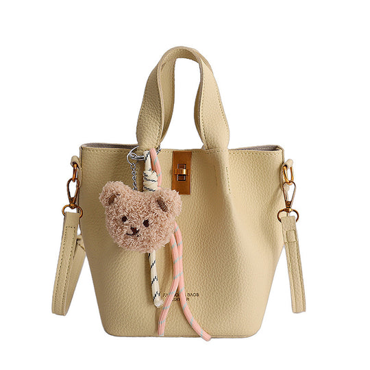 Damen Tasche mit strukturiertem Design und abnehmbarem Schulterriemen Nord Taschen