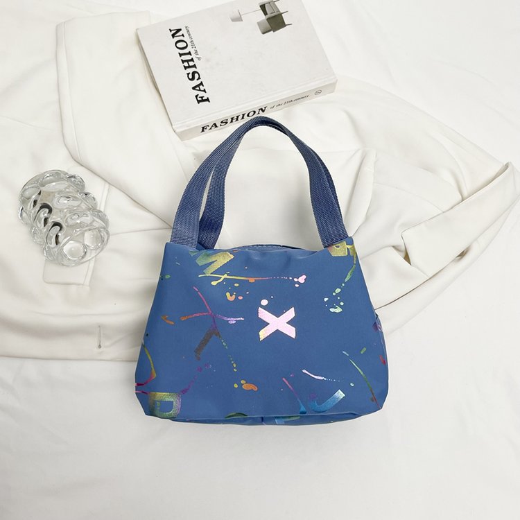 Damen modische Umhängetasche mit buntem Muster und praktischem Tragegurt Nord Taschen