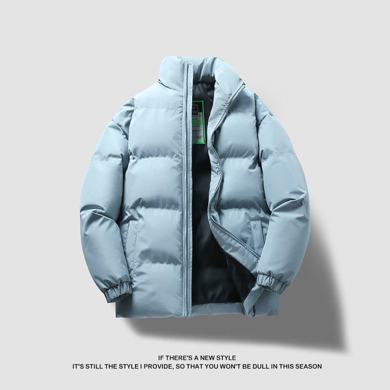 Herren Wasserdichte Steppjacke mit hohem Kragen Nord Taschen