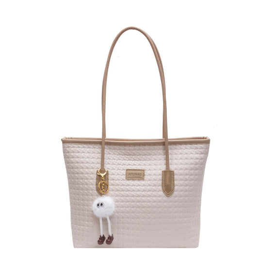 Damen Handtasche aus hochwertigem Flechtmaterial Nord Taschen