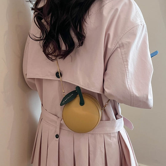 Damen kreative Umhängetasche im Apfel-Design Nord Taschen