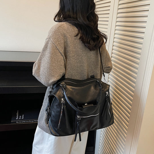 Damen vielseitige Handtasche mit mehreren Fächern und abnehmbarem Schulterriemen Nord Taschen