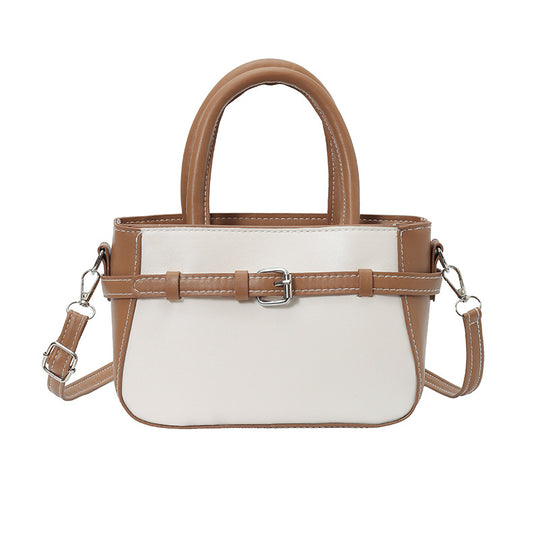 Damen elegante Mini-Handtasche mit doppeltem Tragegriff und abnehmbarer Schulterkette Nord Taschen