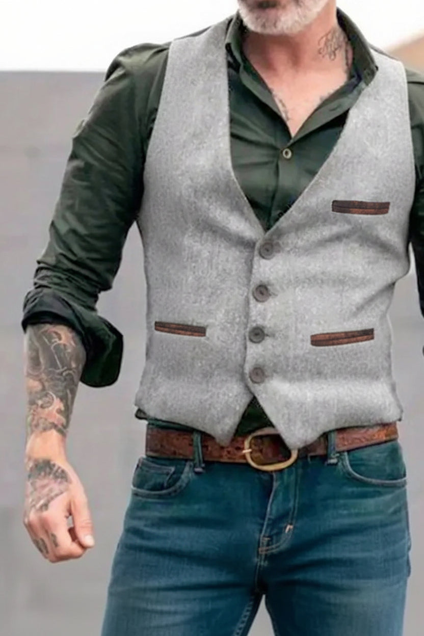 Herren Weste mit Elegante - Arvani