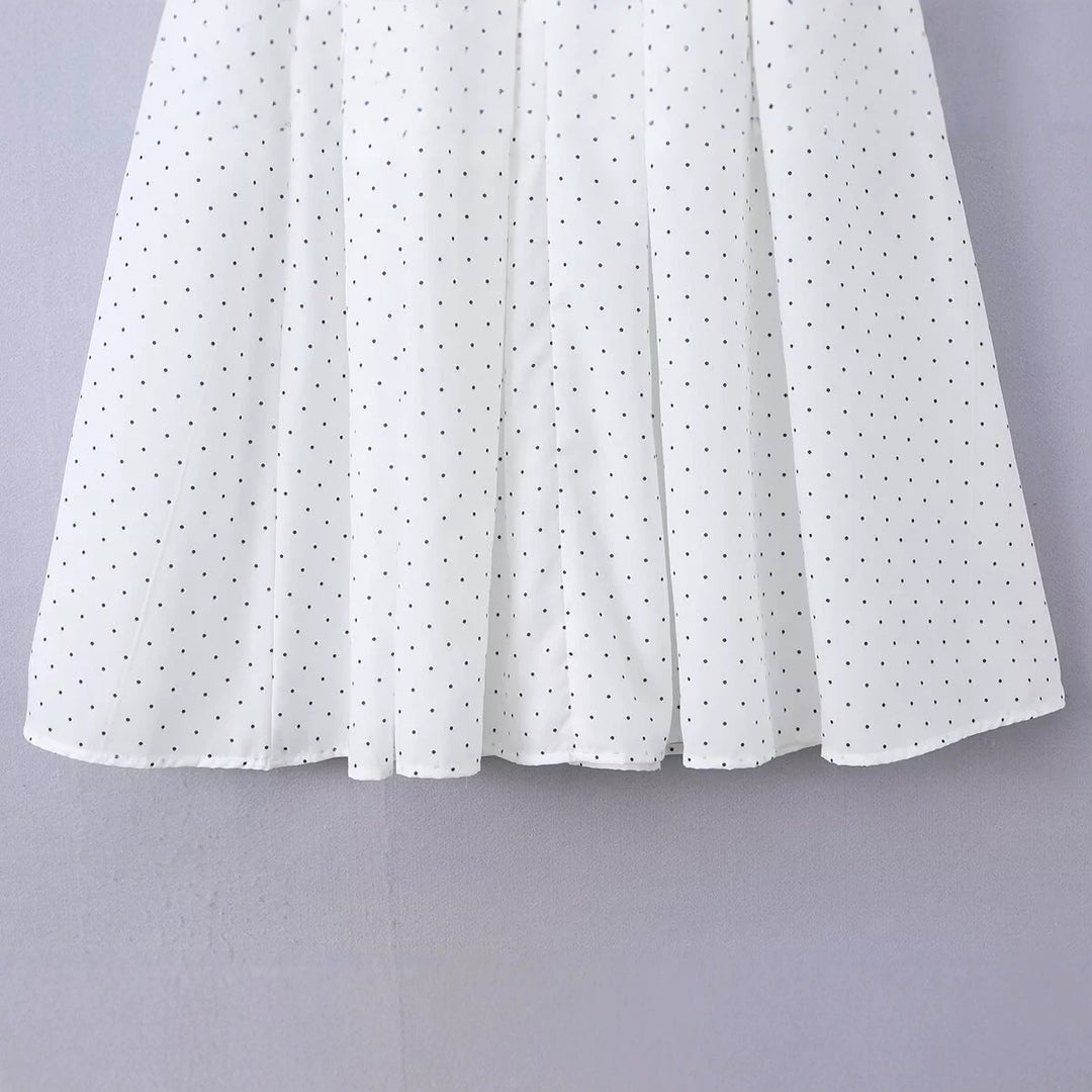 Damen Midikleid mit Smok-Taillenpartie, gerafften Puffärmeln und Quadrat‑Ausschnitt Nord Taschen