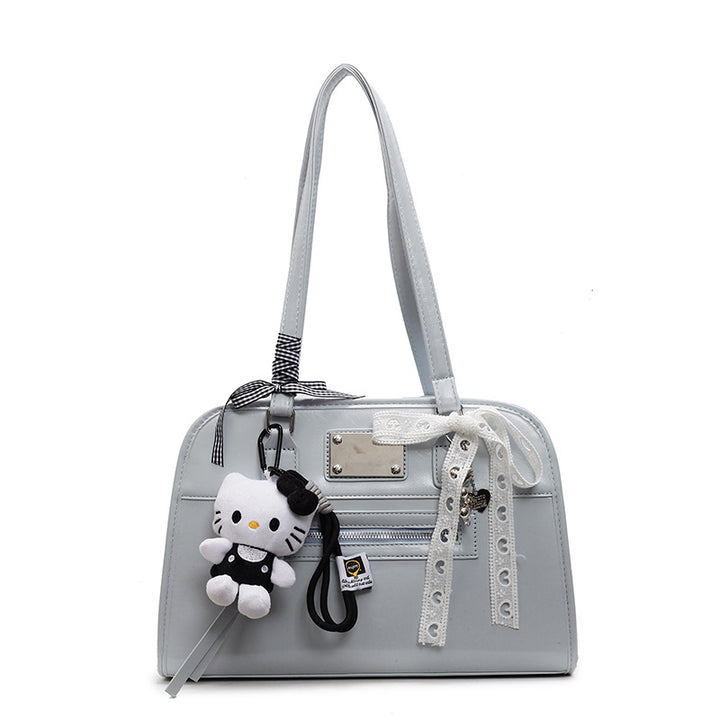 Damen modische Handtasche mit stilvollen Anhängern Nord Taschen