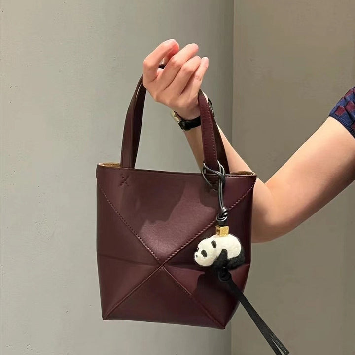 Damen elegante geometrische Tragetasche Nord Taschen