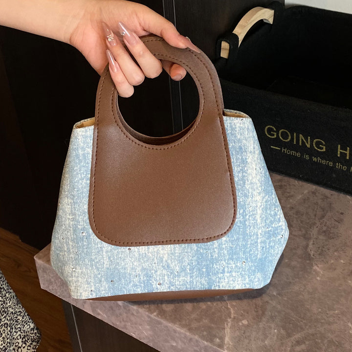 Damen Designer Handtasche mit modernem Griff Nord Taschen