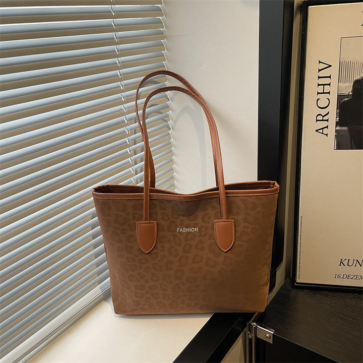 Damen elegante Tote-Bag mit modischem Leopardenmuster Nord Taschen