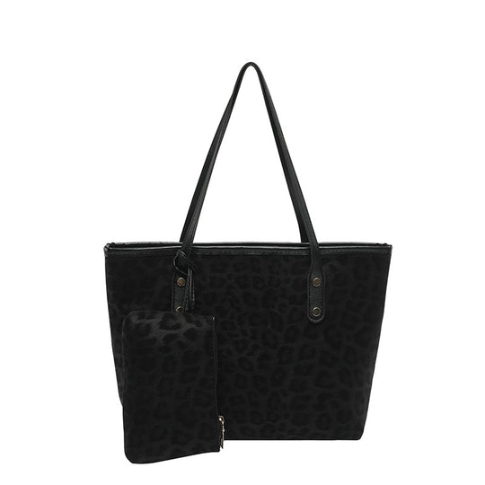 Damen elegante Shopper-Tasche mit abnehmbarem Kosmetiktäschchen Nord Taschen