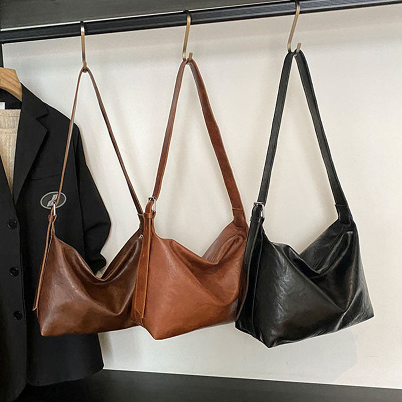 Damen Umhängetasche aus weichem, hochwertigem Leder mit elegantem Design Nord Taschen