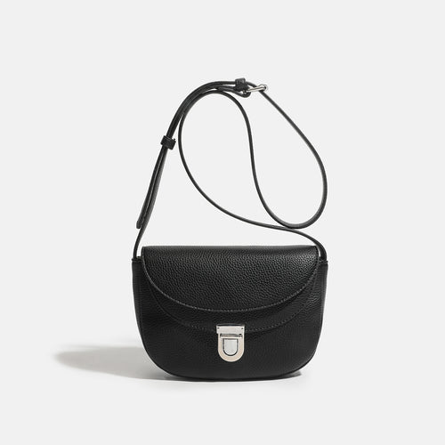 Damen Umhängetasche mit geschwungenem Design und eleganter Schnalle Nord Taschen