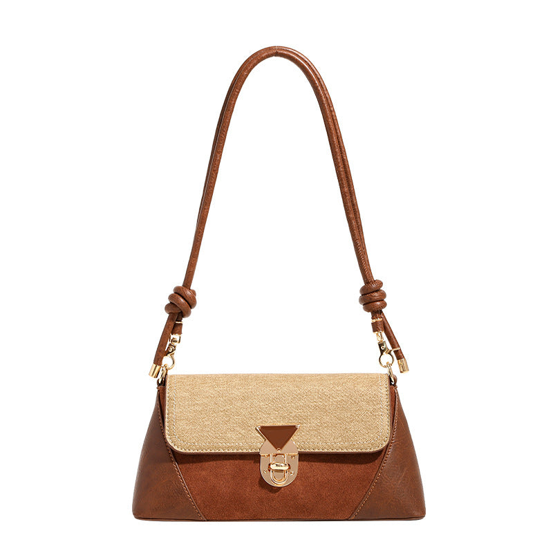 Damen Umhängetasche mit elegantem Magnetverschluss und strukturiertem Deckel Nord Taschen