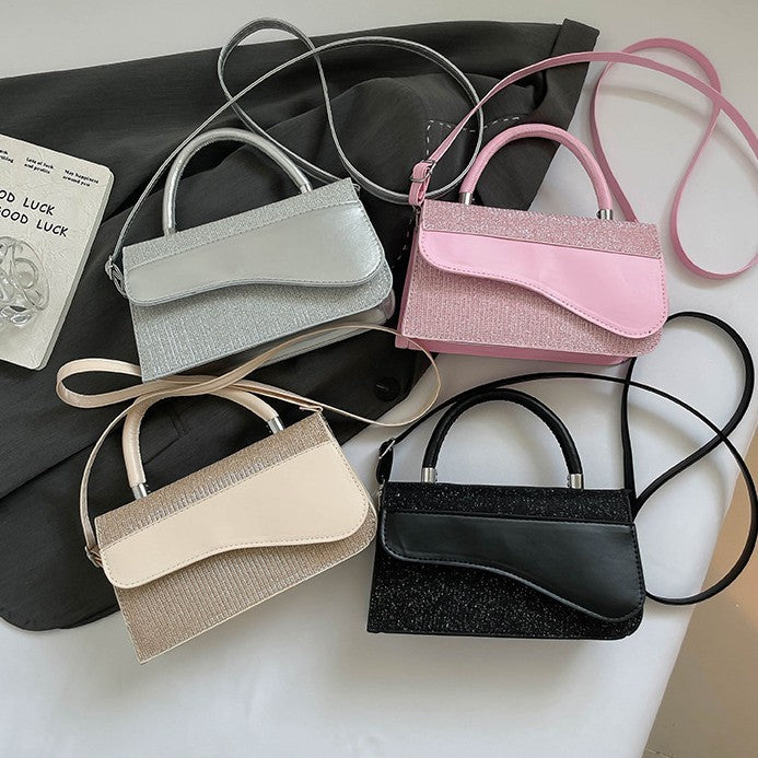 Damen elegante Clutch-Tasche mit funkelnden Akzenten Nord Taschen