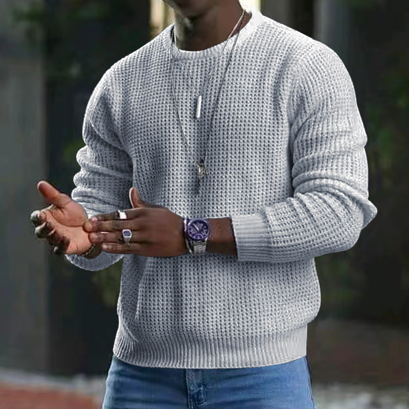 Herren Strukturierter Pullover - Arvani