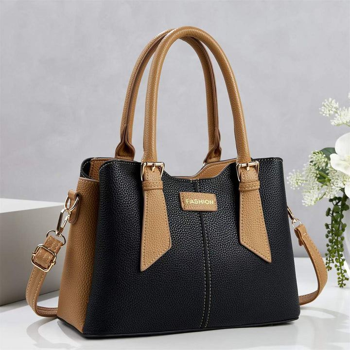 Damen Lederhandtasche mit abnehmbarem Schulterriemen von Nord Taschen