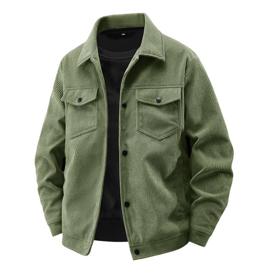 Herren Cordjacke mit zwei großen Brusttaschen Nord Taschen