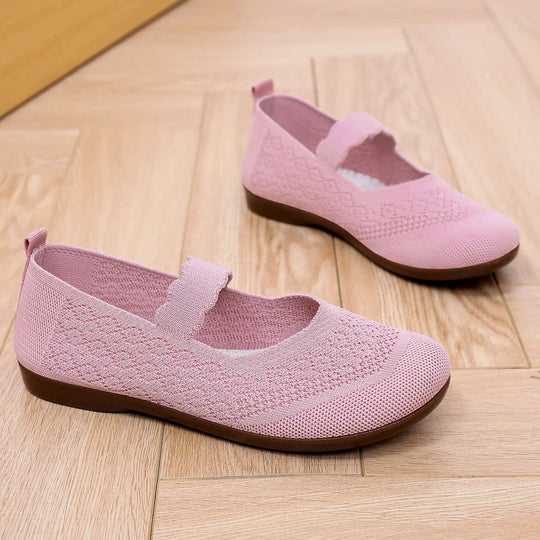 Damen Ballerinas mit rutschfester Sohle und atmungsaktivem Obermaterial