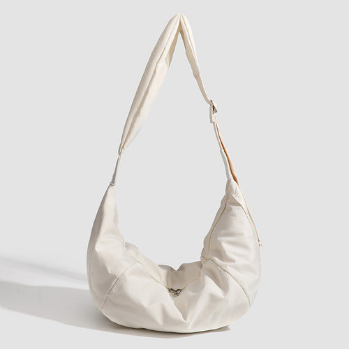 Damen Hobo-Tasche mit sportlichem, strukturlosem Design und abnehmbarem Schulterriemen Nord Taschen