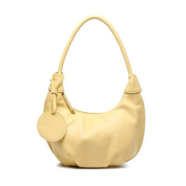 Damen Hobo-Tasche mit sanfter Textur und verspieltem Kordelzug Nord Taschen
