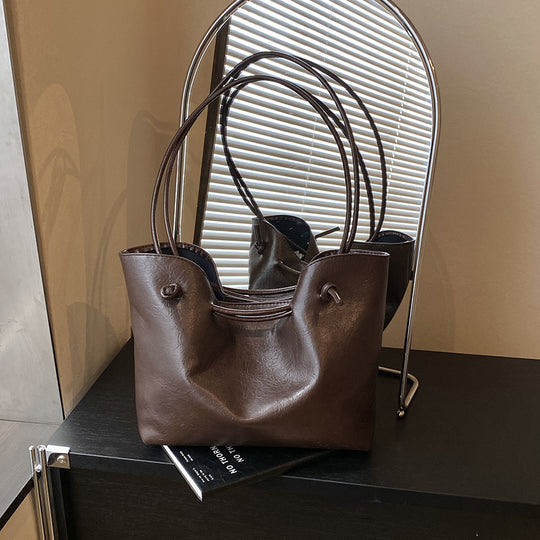 Damen Beuteltasche mit elegantem Kordelzug Nord Taschen