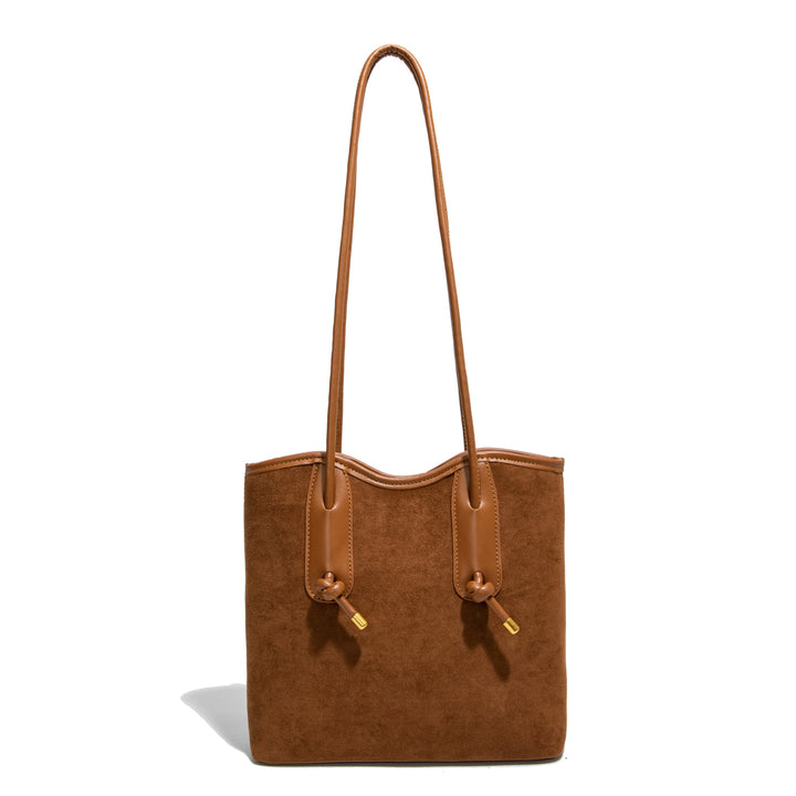 Damen stilvolle Beuteltasche aus hochwertigem Wildleder Nord Taschen