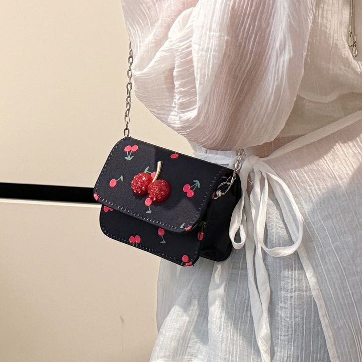 Damen Umhängetasche mit fruchtigem Design und Kettenriemen Nord Taschen
