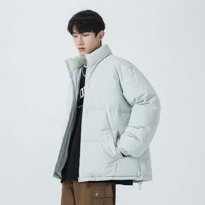 Damen Wattierte Steppjacke mit hohem Kragen und Teddyfutter Nord Taschen