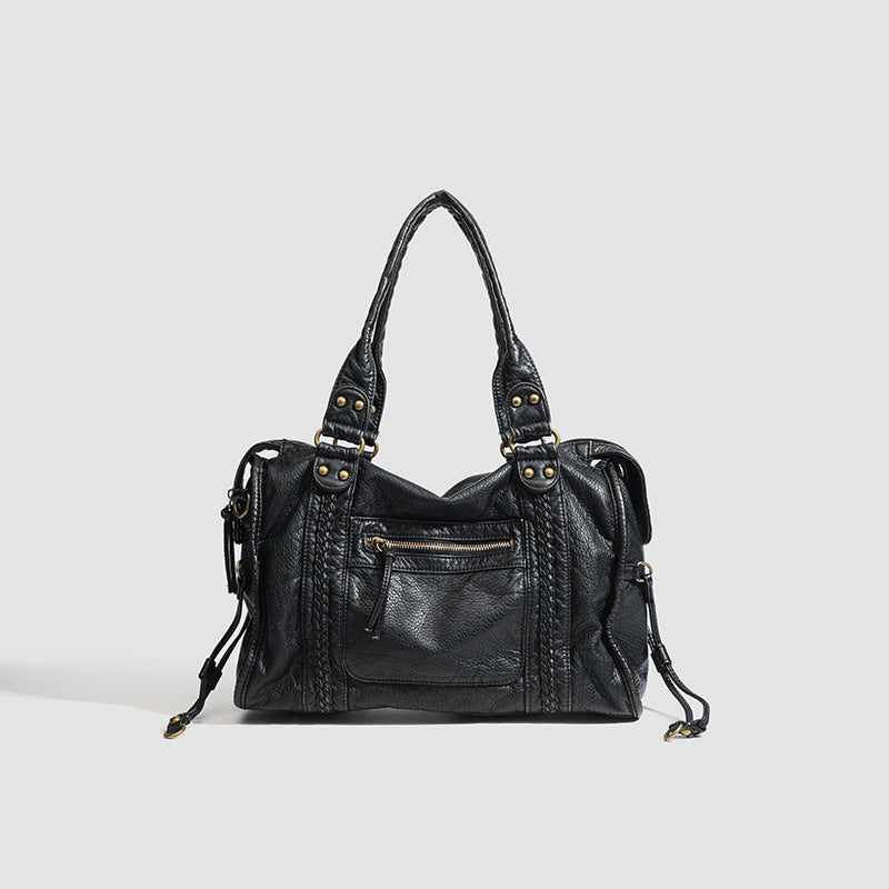 Nord Taschen | Handbag for School Shoulder Strap in Rigid Leather