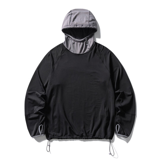 Unisex Technischer Kapuzenpullover mit verstellbarem Saum, isolierter Innenkapuze und Daumenöffnungen Nord Taschen