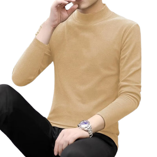 Herren Modischer Stehkragenpullover Nord Taschen