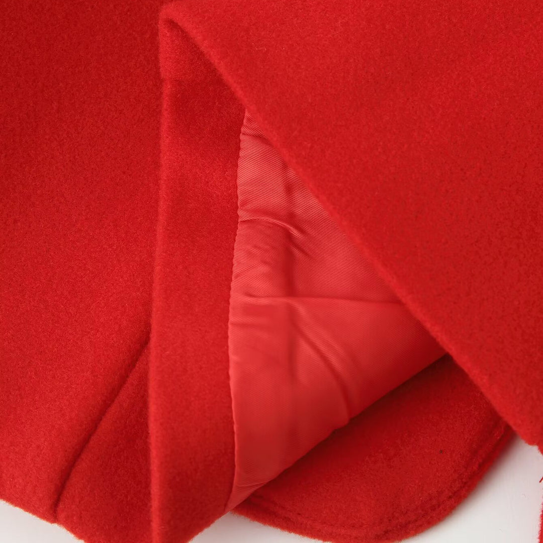 Damen Kurzjacke im Mandarinstil mit Tropfen-Ausschnitt und dekorativen Knotenverschlüssen Nord Taschen