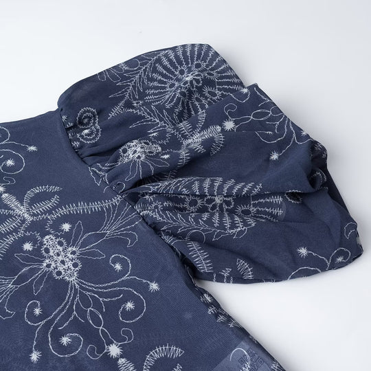 Damen Oversize-Buttonbluse mit Ballonärmeln und großem Hemdkragen Nord Taschen