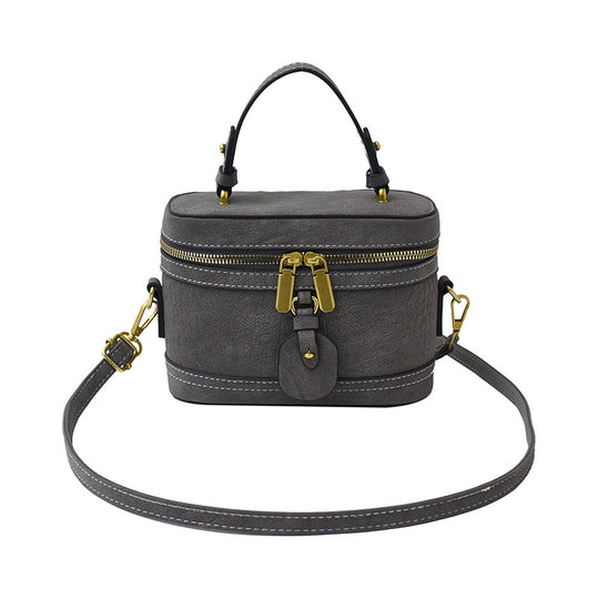 Damen Handtasche mit elegantem Croco-Design und abnehmbarem Schulterriemen Nord Taschen