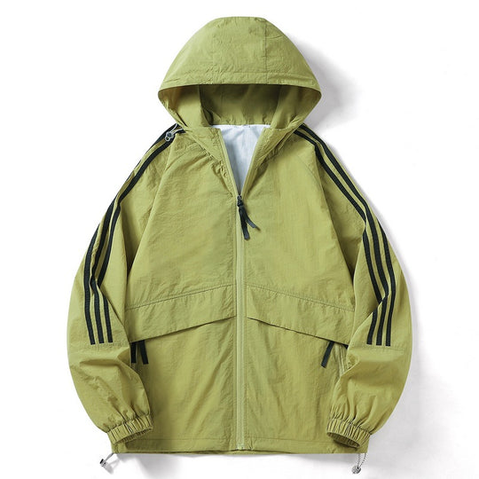 Damen Sportliche Windjacke