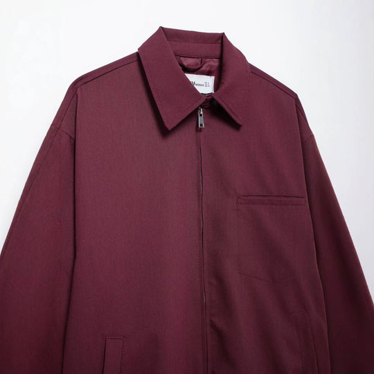 Damen Oversize Blousonjacke mit durchgehendem Reißverschluss und aufgesetzten Taschen Nord Taschen